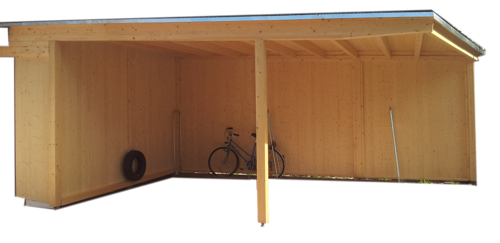 Carport Tanne