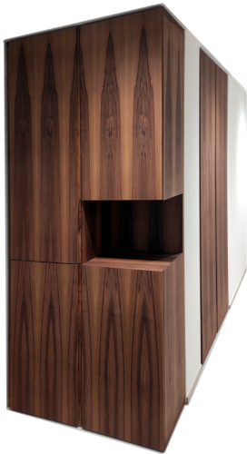 Einbauschränke Nussbaum furniert Einbauschrank Nussbaum furniert