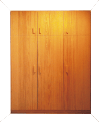Einbauschrank Kiefer geölt ca. 250 cm * 200 cm