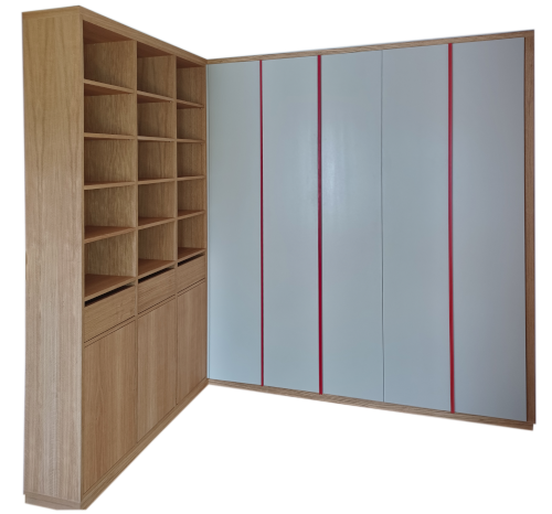 Einbauschrank Eiche | mdf