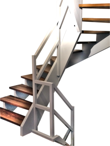 Treppe Nussbaum