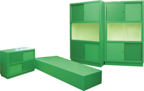 Zimmereinrichtung MDF lackiert Design: Otto Fröhlich